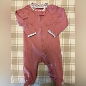Carter's Mauve Kids One Piece Footie